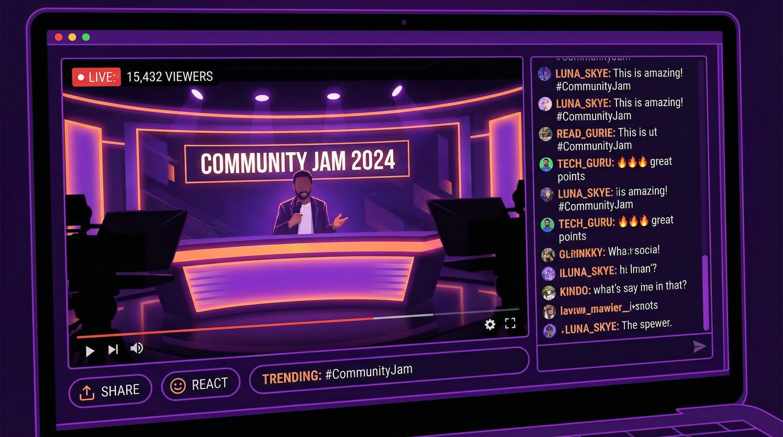 国产主播跨界整活视频